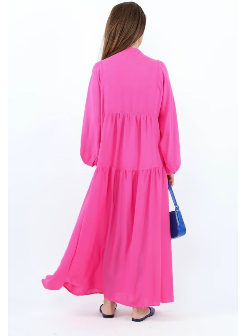 Ritnice Tiered Poplin Dress - Image 5